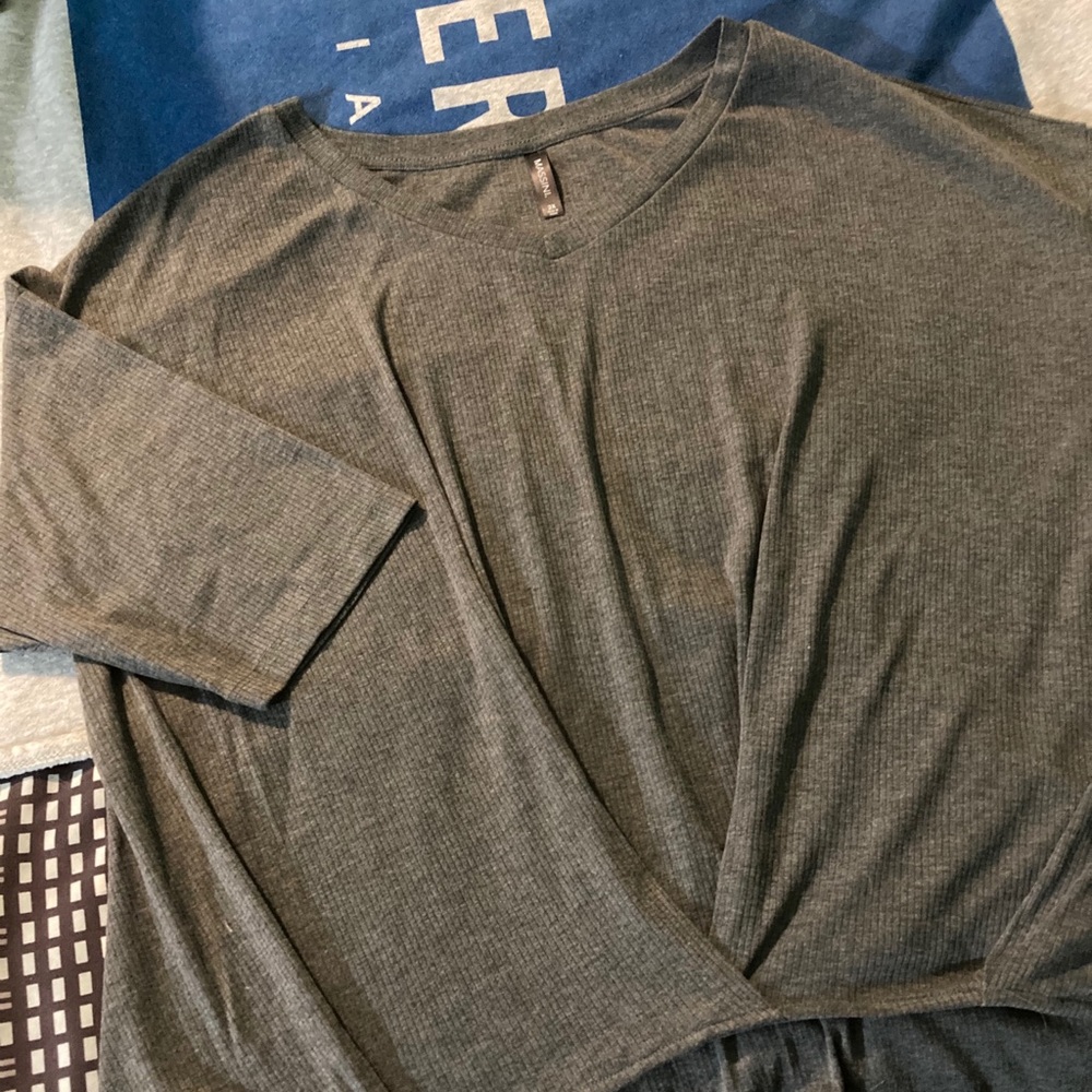 Massini 2X Grey Blouse